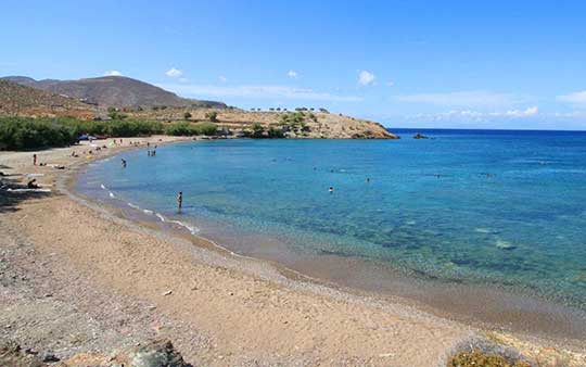 Παραλία Λιβάδι στη Φολέγανδρο